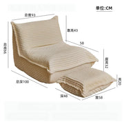 beige with stool