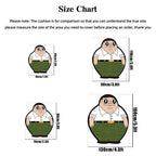 Peter Griffin Style Character-Shaped Rug