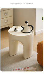 Round ABS Storage Side Table