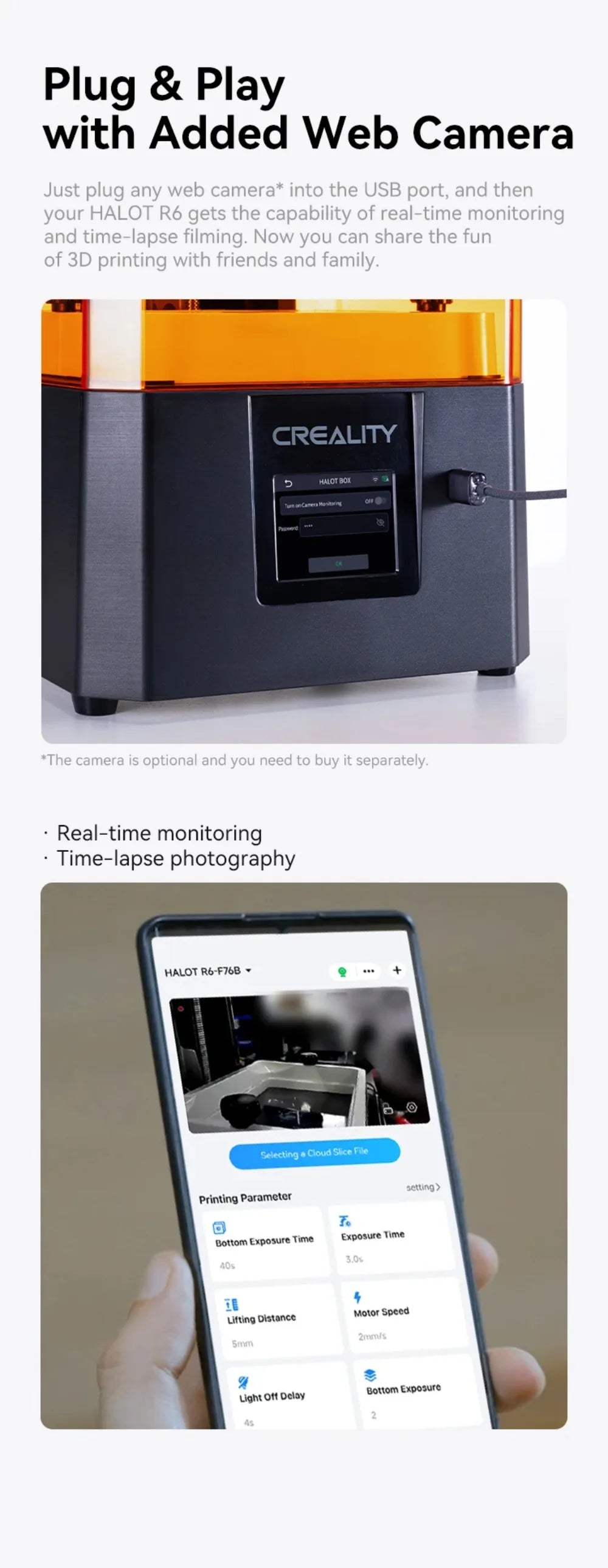 Creality HALOT R6 2K Resin 3D Printer