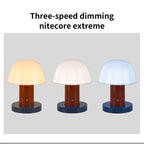 Rechargeable Mushroom Table Lamp