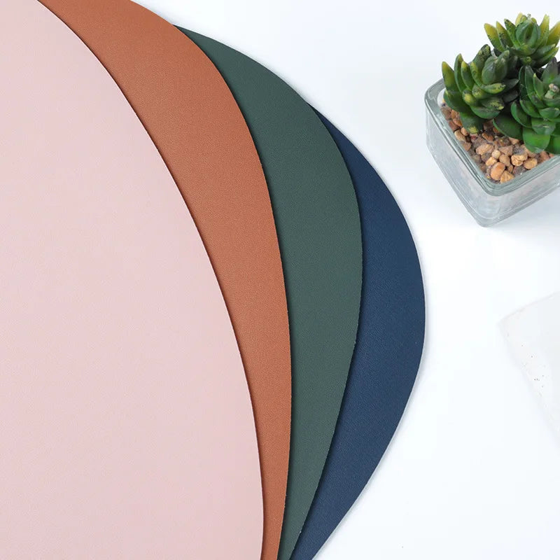 PU Leather Heat-Resistant Placemat