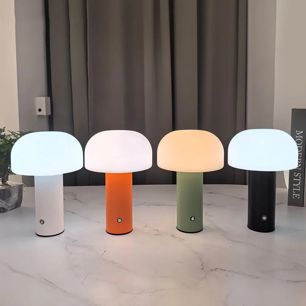 Mushroom LED Charging Lamp