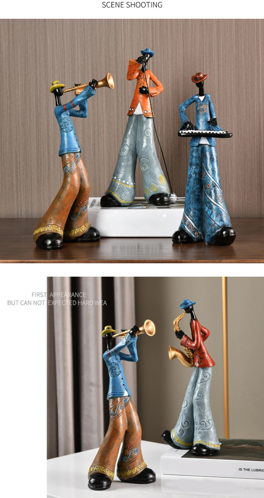 Musician Resin Sculpture Collection