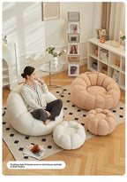 Removable Flannel Single Bean Bag Chair