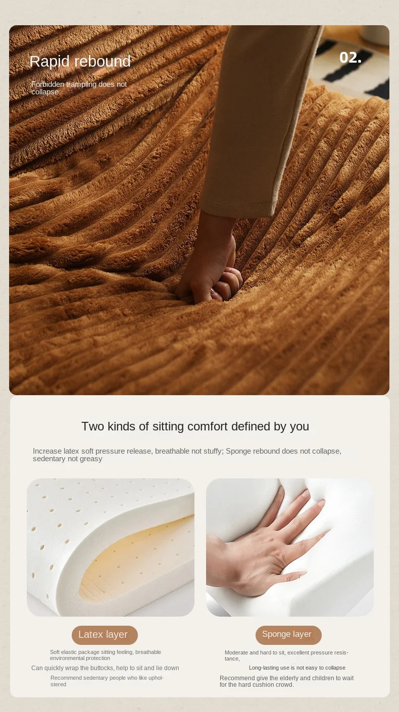Caterpillar-Style Single Sofa Bed