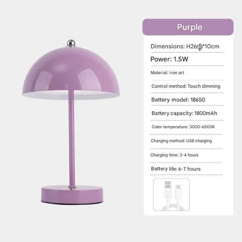 Mushroom Bud Nordic Table Lamp