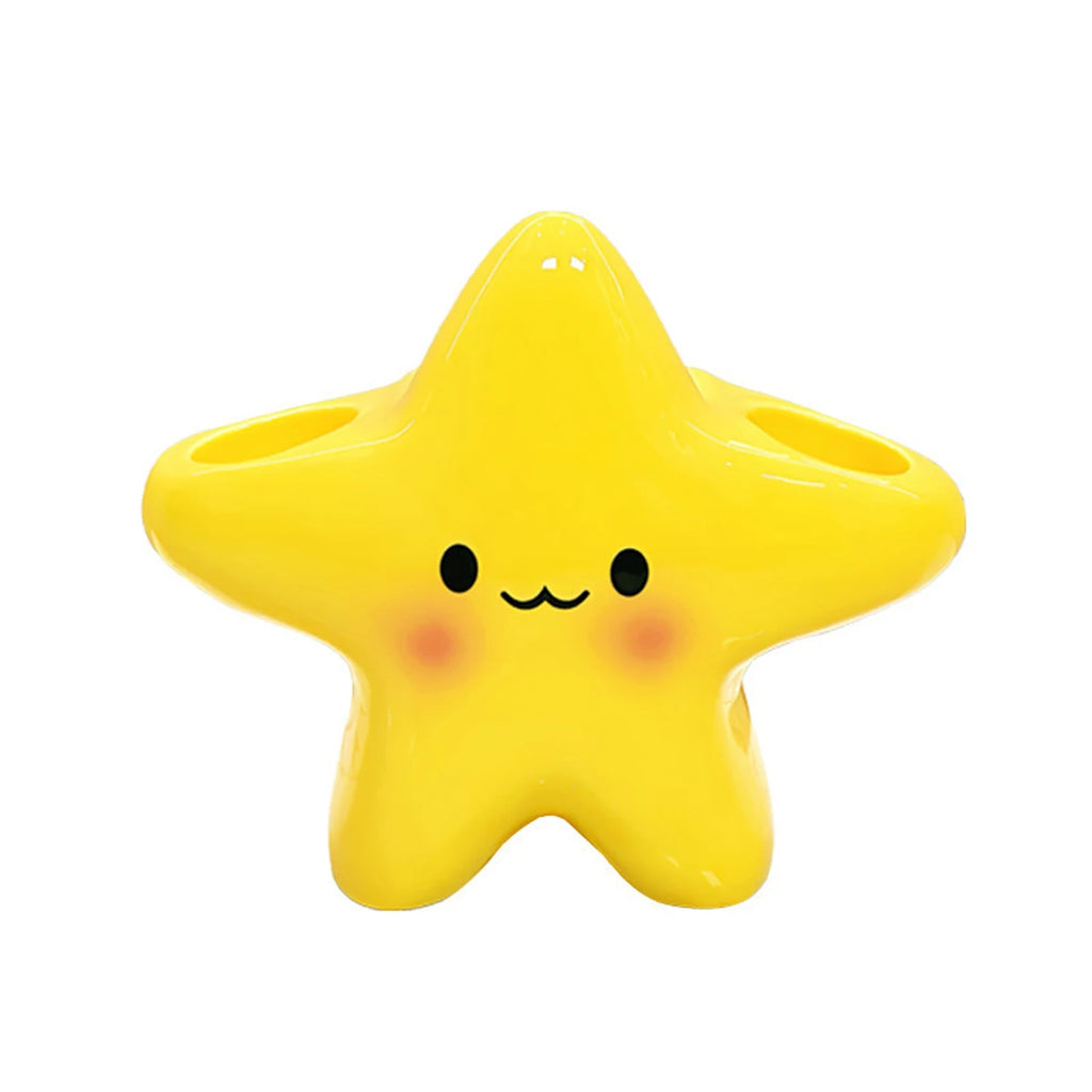 Star-Shaped Toothbrush Holder