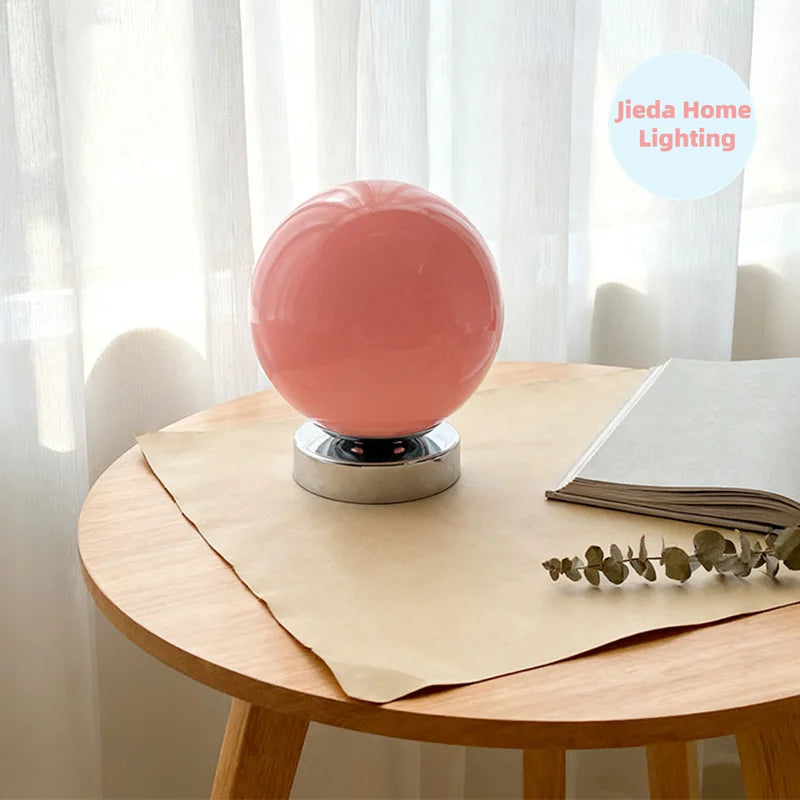 Murano-Style Glass Desk Lamp
