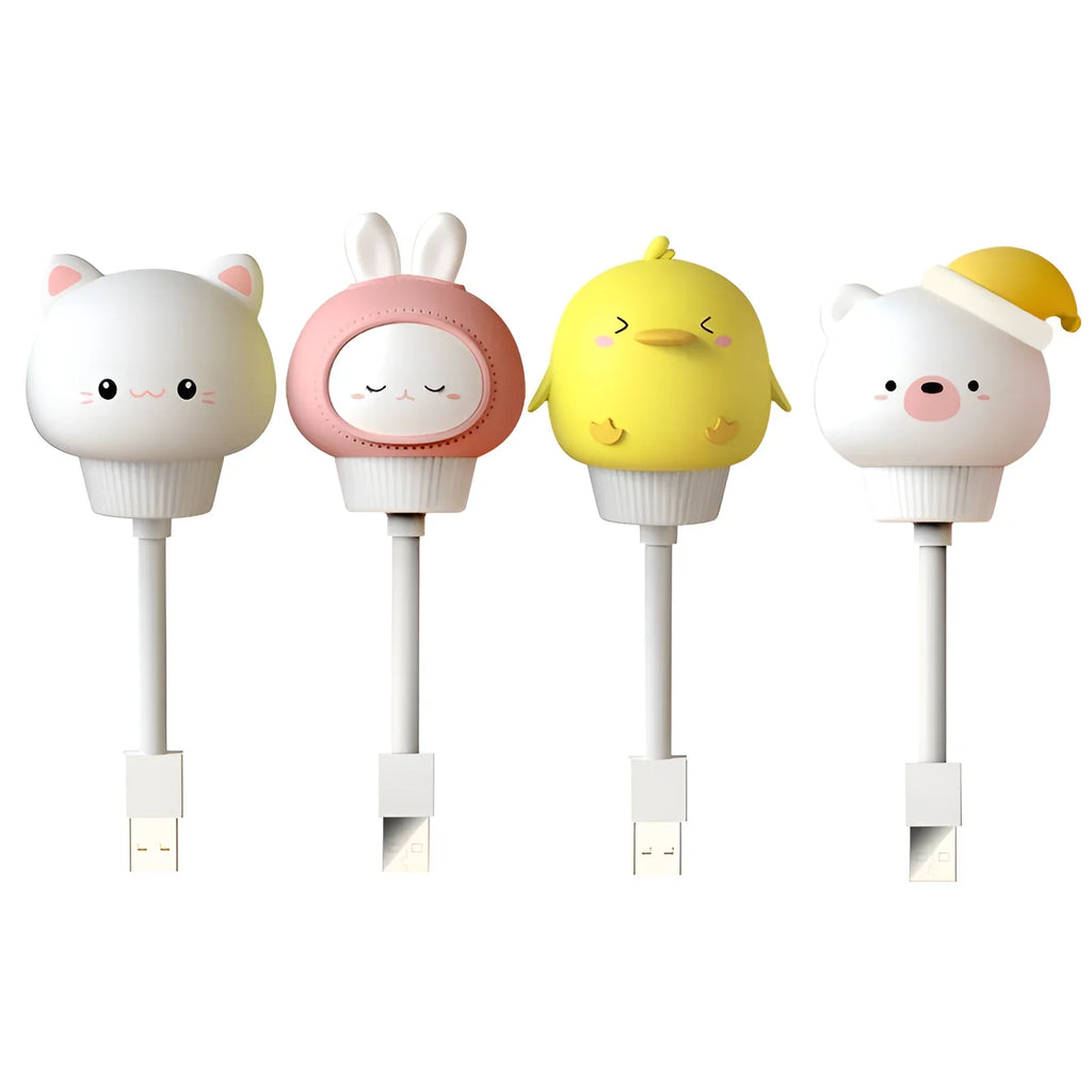 USB Cartoon Animal Night Light