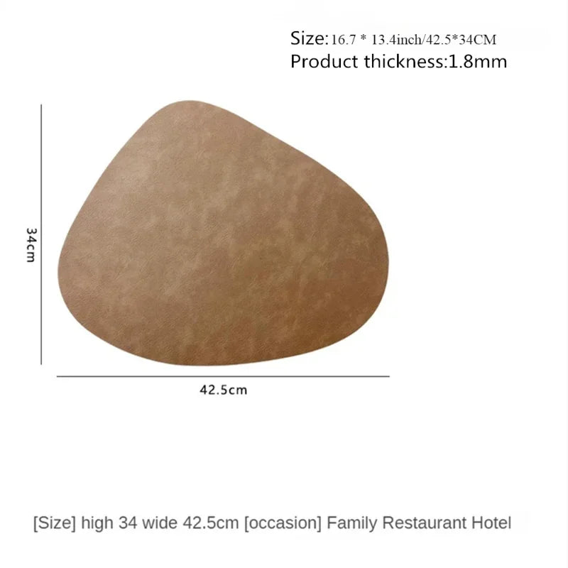 Double-Sided PU Leather Placemat
