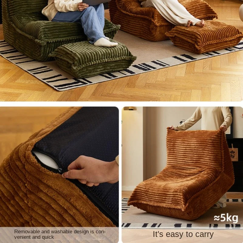 Caterpillar-Style Single Sofa Bed