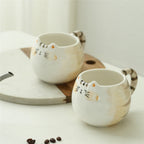 Cute Cat-Shaped Ceramic Mug 380ml