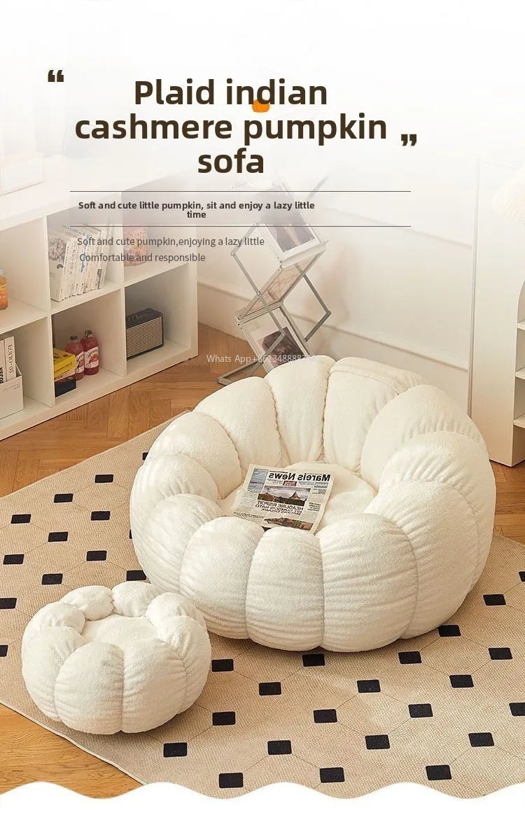 Removable Flannel Single Bean Bag Chair