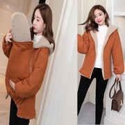 brown coat