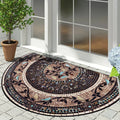 VIKAMA Semi-Circular Mosaic Non-Slip Door Mat