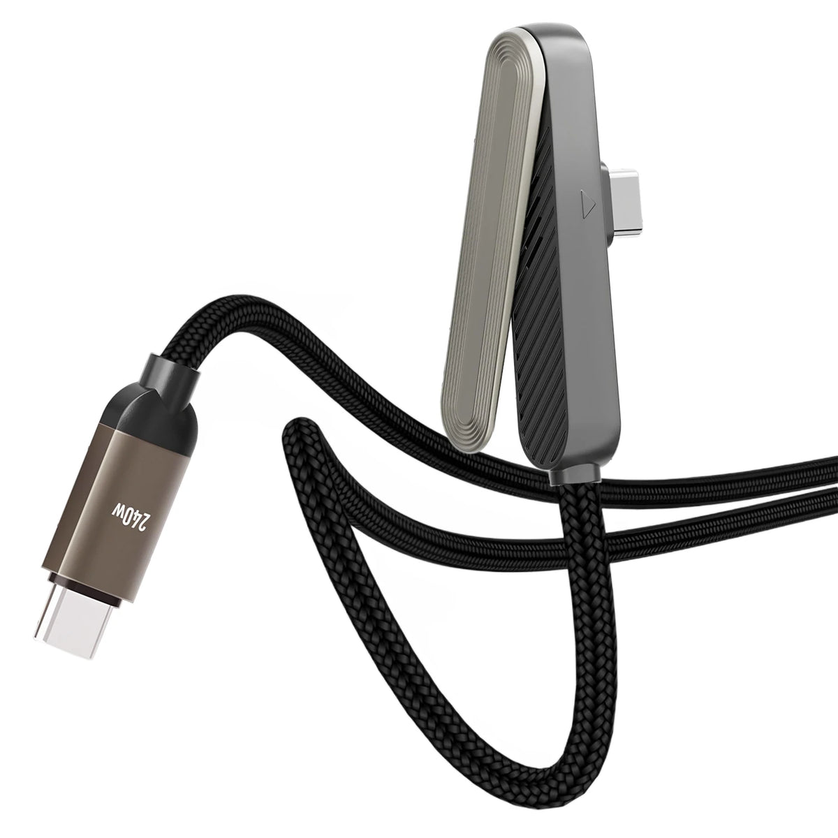 2-in-1 USB-C Charging Cable & Foldable Phone Stand