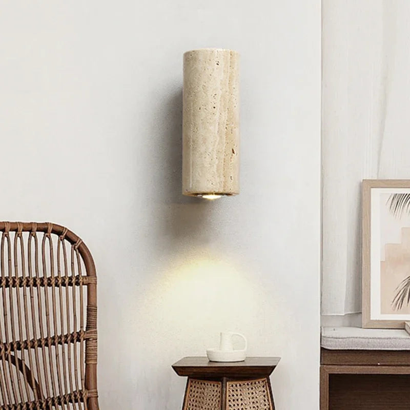 Wabi-Sabi Marble Wall Lamp