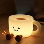 Rechargeable Coffee Cup Silicone Night Light
