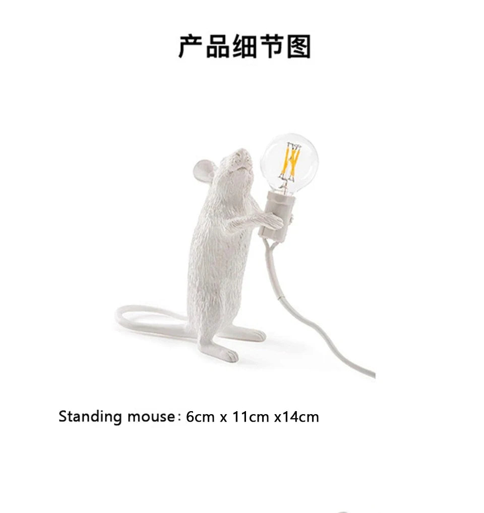 Nordic Mouse LED Table Lamp