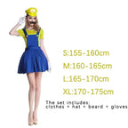 Super Mario Style Cosplay Costume Set