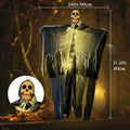 Glowing Skull Hanging Ghost Halloween Decoration