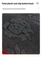 Cute Black Cat Area Rug
