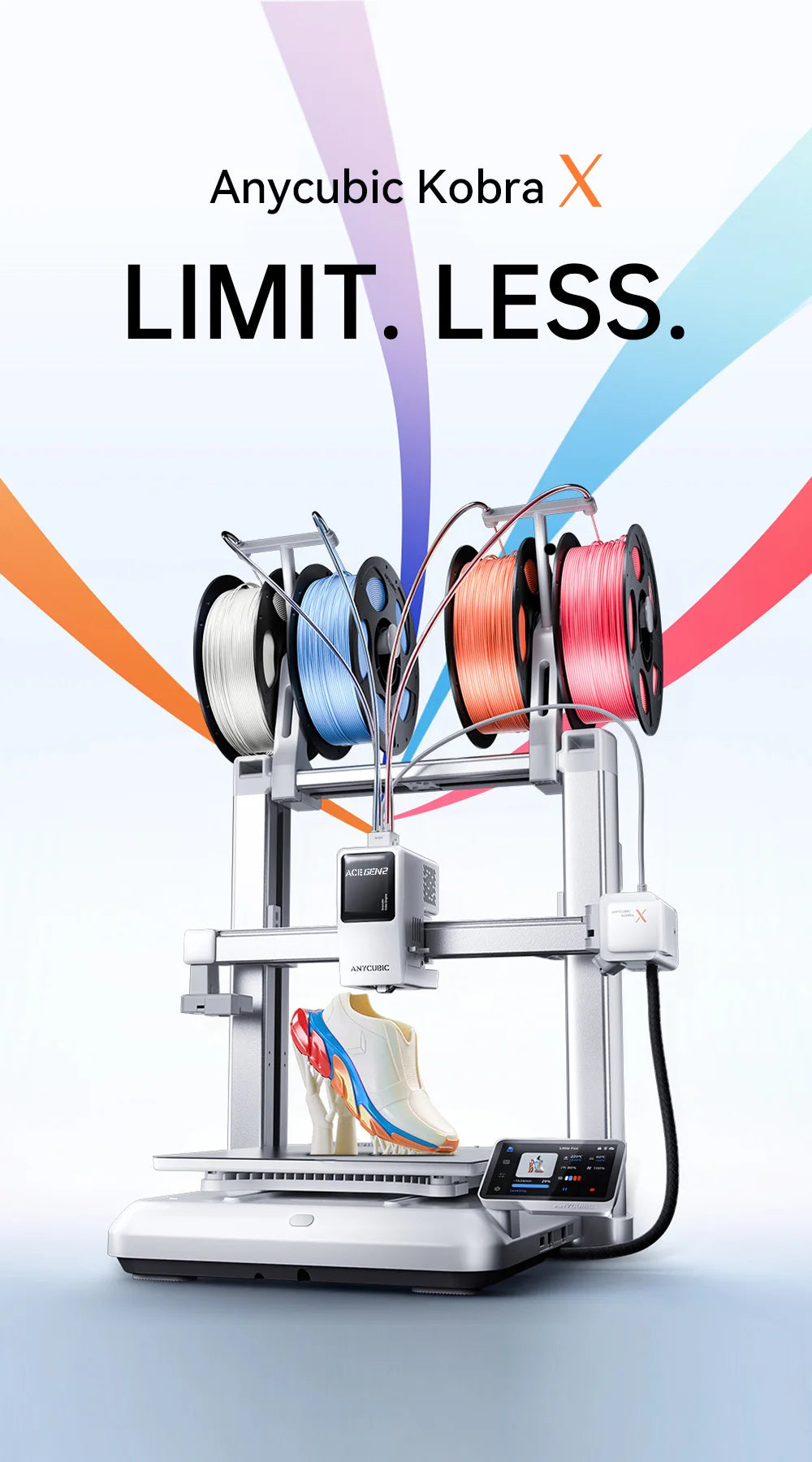 Anycubic Kobra X Multicolor 3D Printer