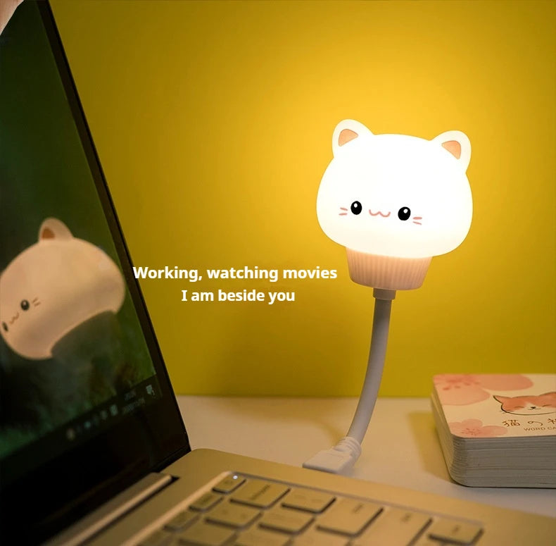 USB Cartoon Animal LED Night Light