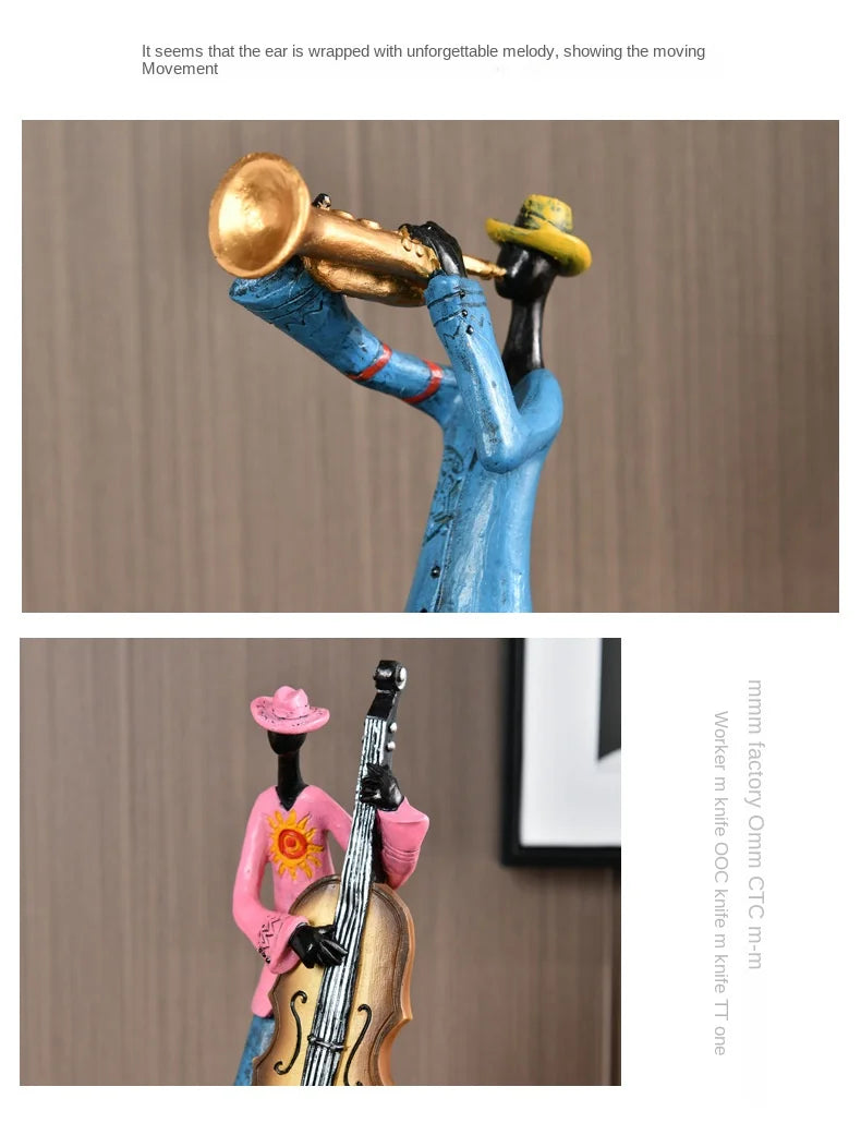 Musician Resin Sculpture Collection