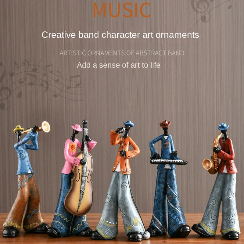 Musician Resin Sculpture Collection