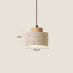 Wabi-Sabi Cave Stone Pendant Light