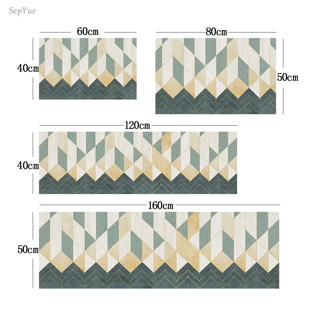 Absorbent Non-Slip Kitchen Runner Mat