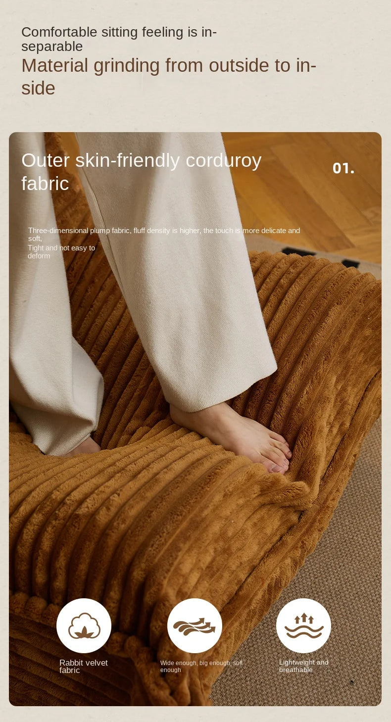 Caterpillar-Style Single Sofa Bed