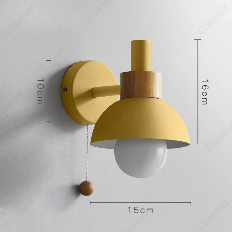 Minimalist Zipper Switch Wall Lamp