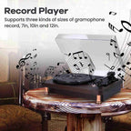 Portable 3-Speed Record Player