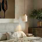 Wabi-Sabi Cave Stone Pendant Light