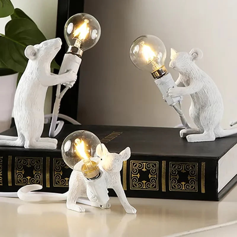 Nordic Mouse LED Table Lamp