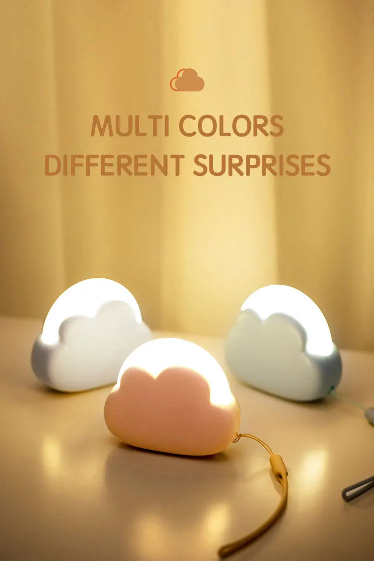 Rechargeable Cloud LED Night Light
