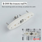 No-Drill Gaming Pegboard Wall Organizer