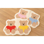 Cute Bear Imitation-Cashmere Floor Mat