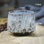Colorful Reactive-Glaze Ceramic Coffee Cup