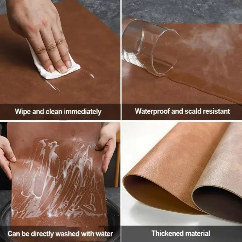 Double-Sided PU Leather Placemat