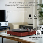 Maio 3-Speed Bluetooth Record Player