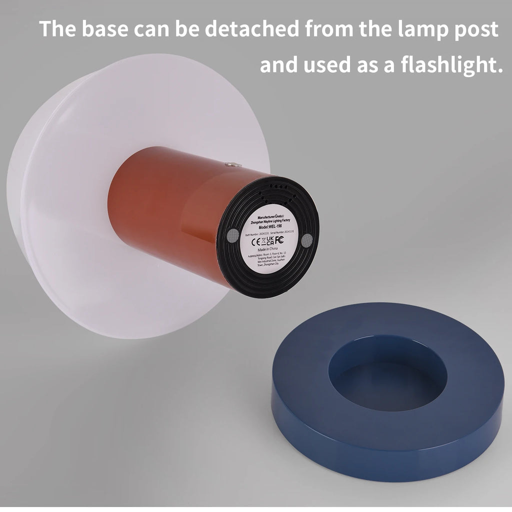 Rechargeable Mushroom Table Lamp