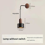 Yellow Travertine Stone Wall Lamp