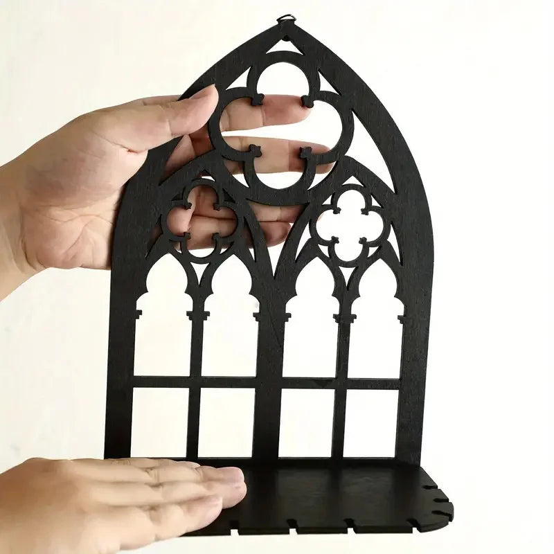 Wooden Crystal Display Stand