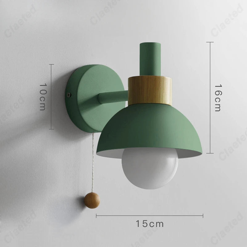 Minimalist Zipper Switch Wall Lamp
