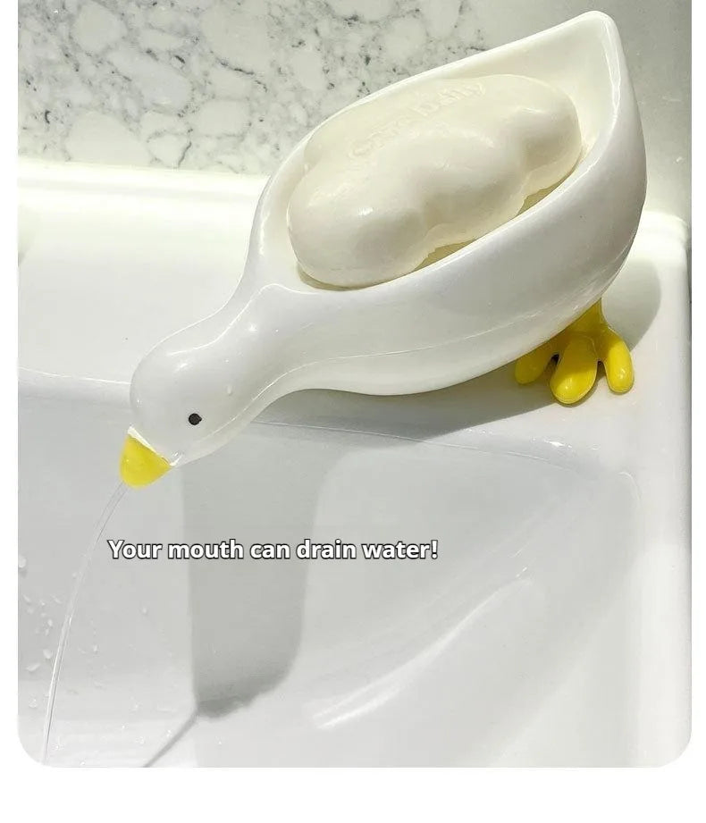 Duck Self-Draining Soap Dish