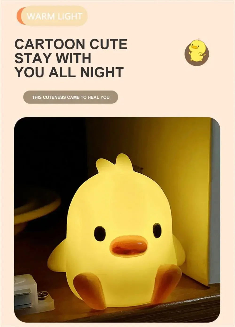 Cartoon Animal Night Light